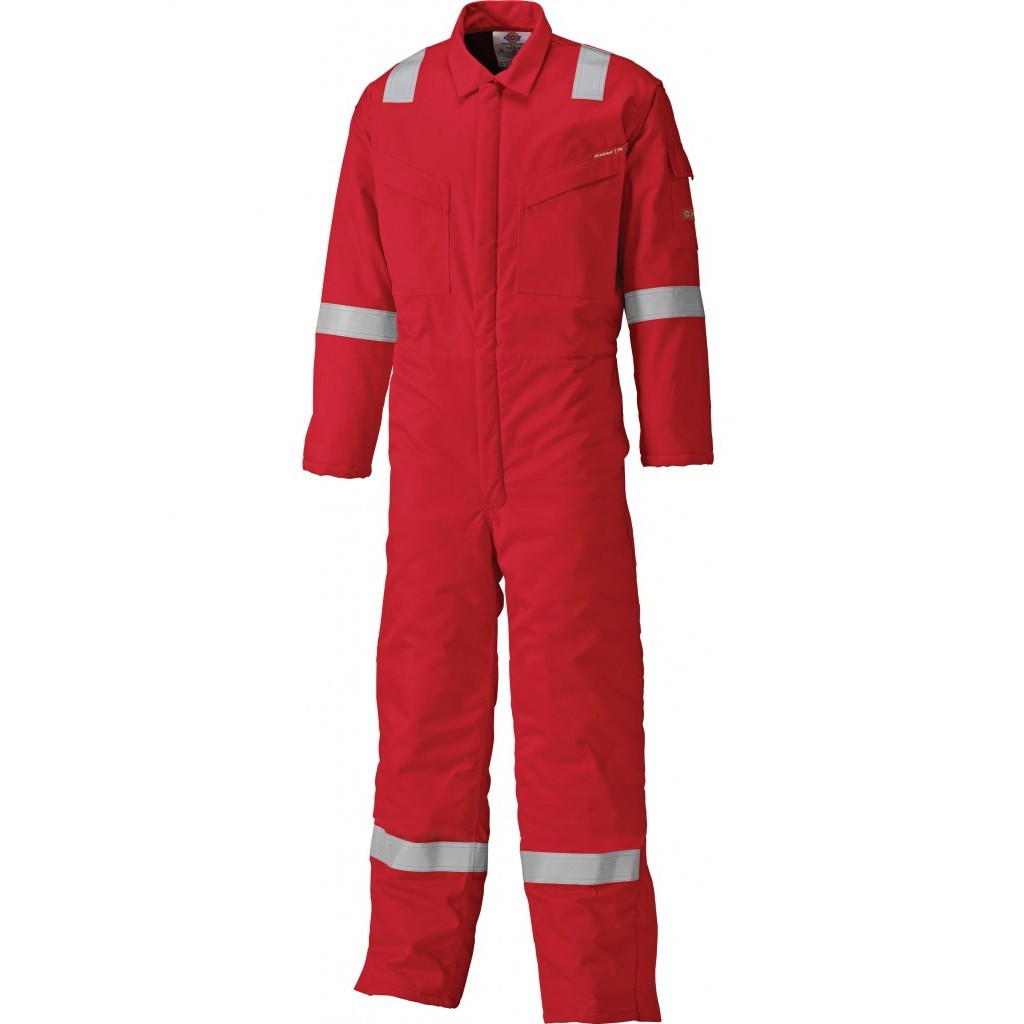 Dickies Pyrovatex Coverall FR5402 - Red