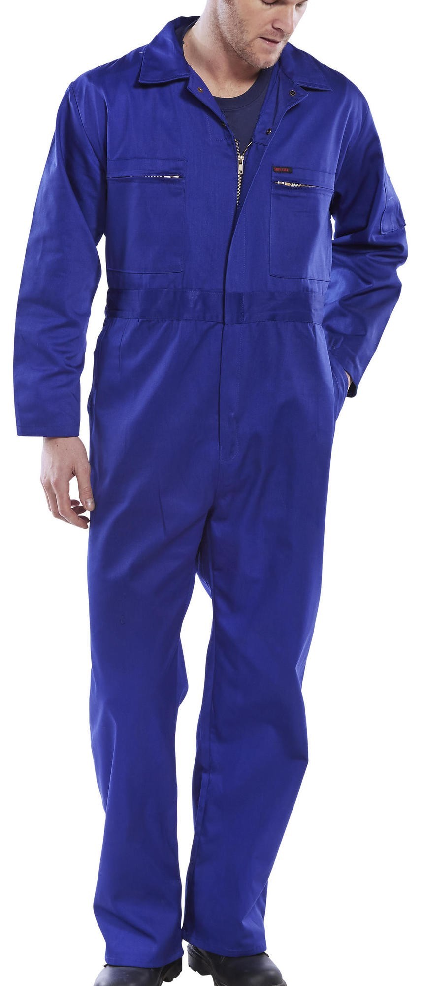 Beeswift 7OZ Zip Front Coverall - Blue