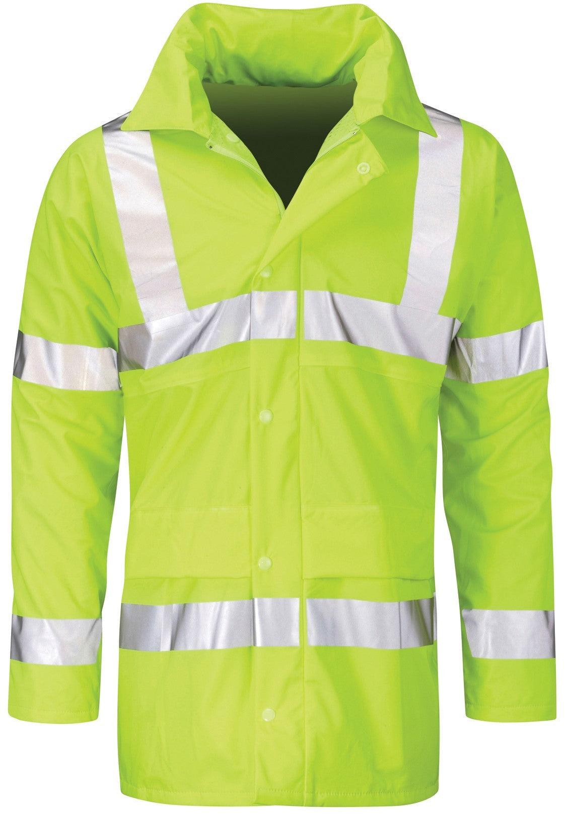 Orbit HFENJ Hi Vis Soft Feel Unlined Hi Vis Waterproof Jacket - Yellow