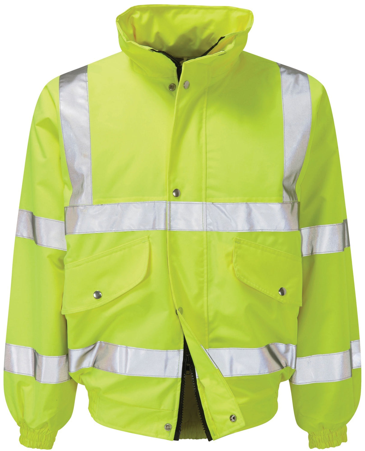 Orbit International VALIANT Hi Vis Bomber Jacket - Yellow