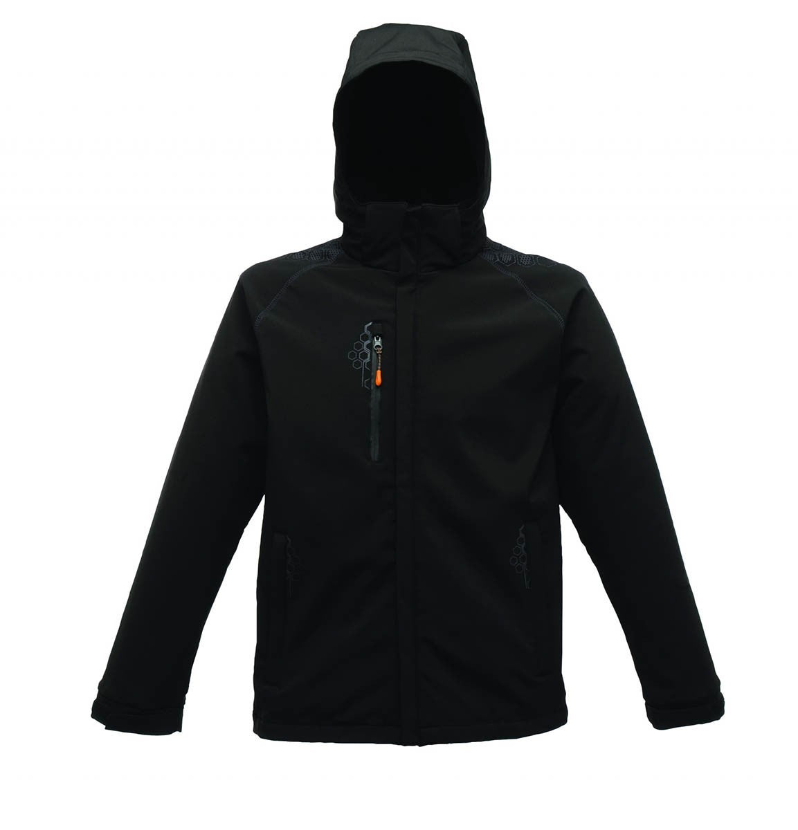 Regatta Repeller Hooded Softshell Jacket TRA660 - Black