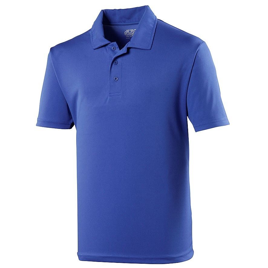 Cool T Wicking Polo Shirt - Royal Blue