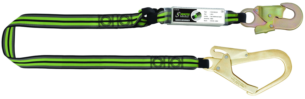 Kratos Energy Absorbing Webbing Lanyard 1.80mtr - FA30 303 20