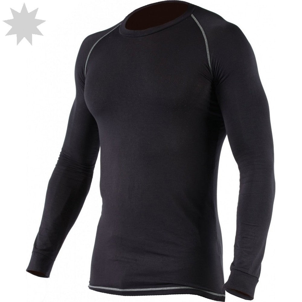 Dickies Baselayer Thermal Long Sleeve Vest TH50100 - Black