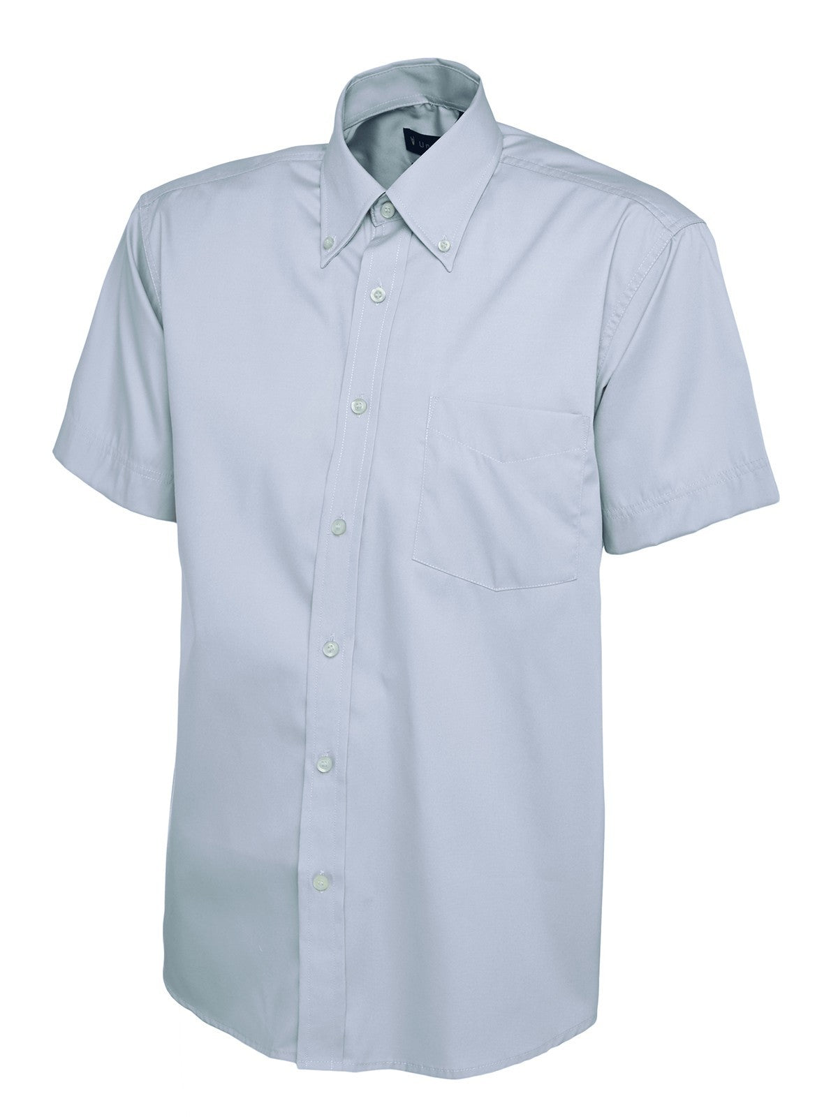 Oxford Short Sleeve Shirt - Pale Blue