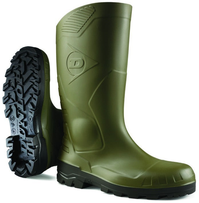 Dunlop Devon H142611 S5 Safety Wellingtons - Green