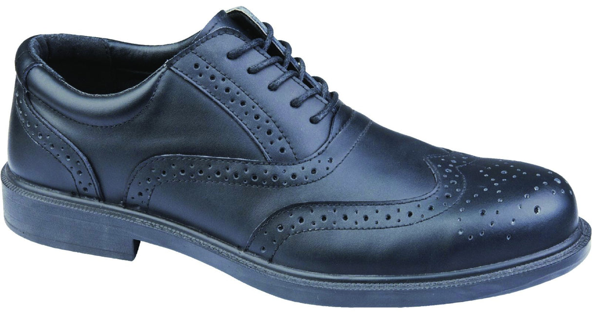 Delta Plus Richmond S1 SRC Leather Shoe - Black