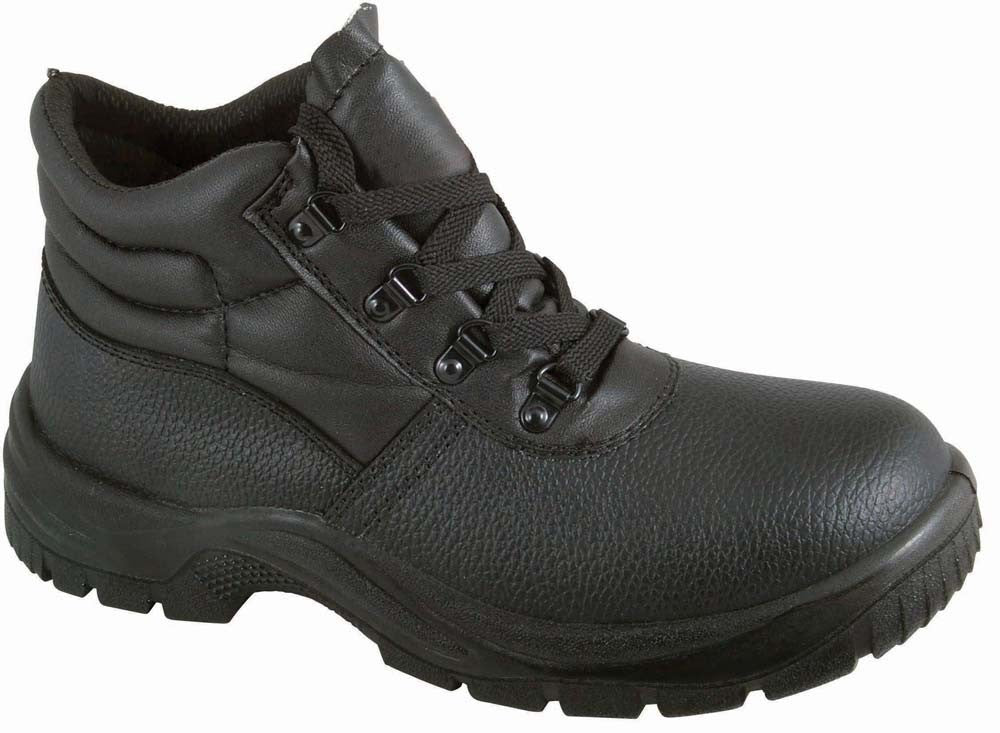 Optipro Chukka S3 Chukka Boot with 2D-PU Sole - BLACK
