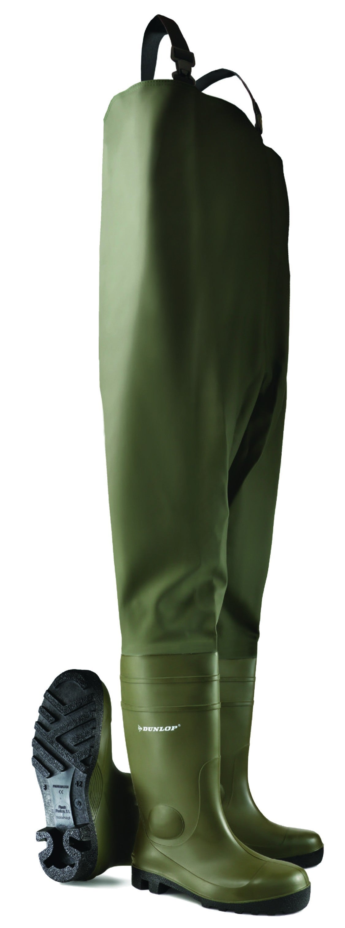 Dunlop Protomastor Full Safety Chest Wader 142VP.PT - Green