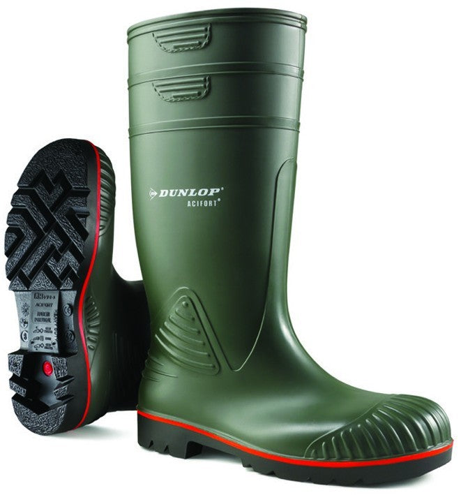 Dunlop Acifort Heavy Duty Full Safety Wellington A442631