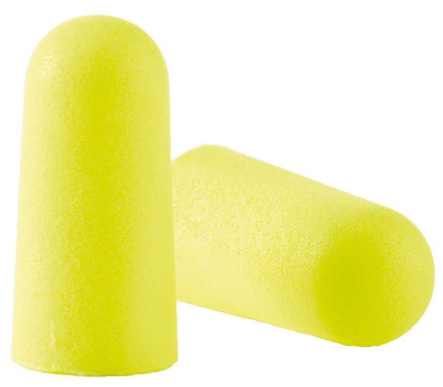 3M ES-01-001 EAR Soft Yellow Neon Uncorded Earplugs x 250 Pairs - SNR 36dB