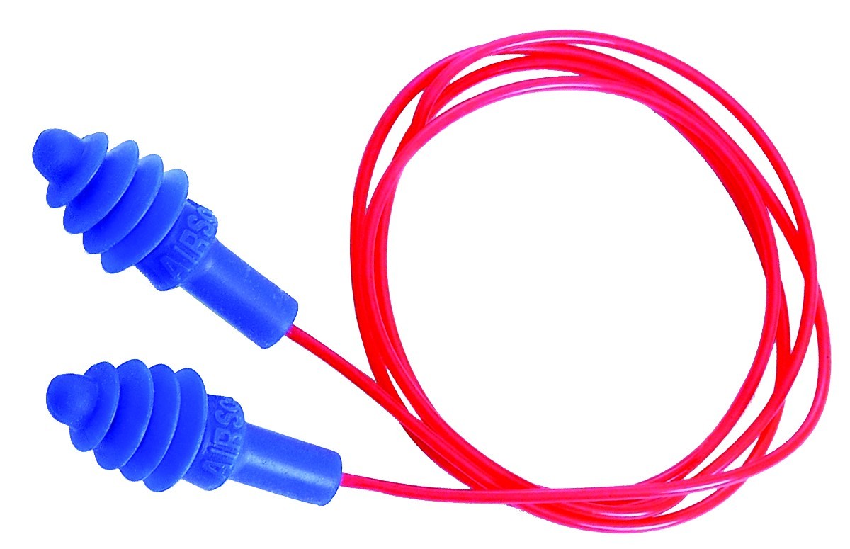 Howard Leight 1030612 Airsoft Reusable Corded Earplugs x 50 Pairs - SNR 30dB