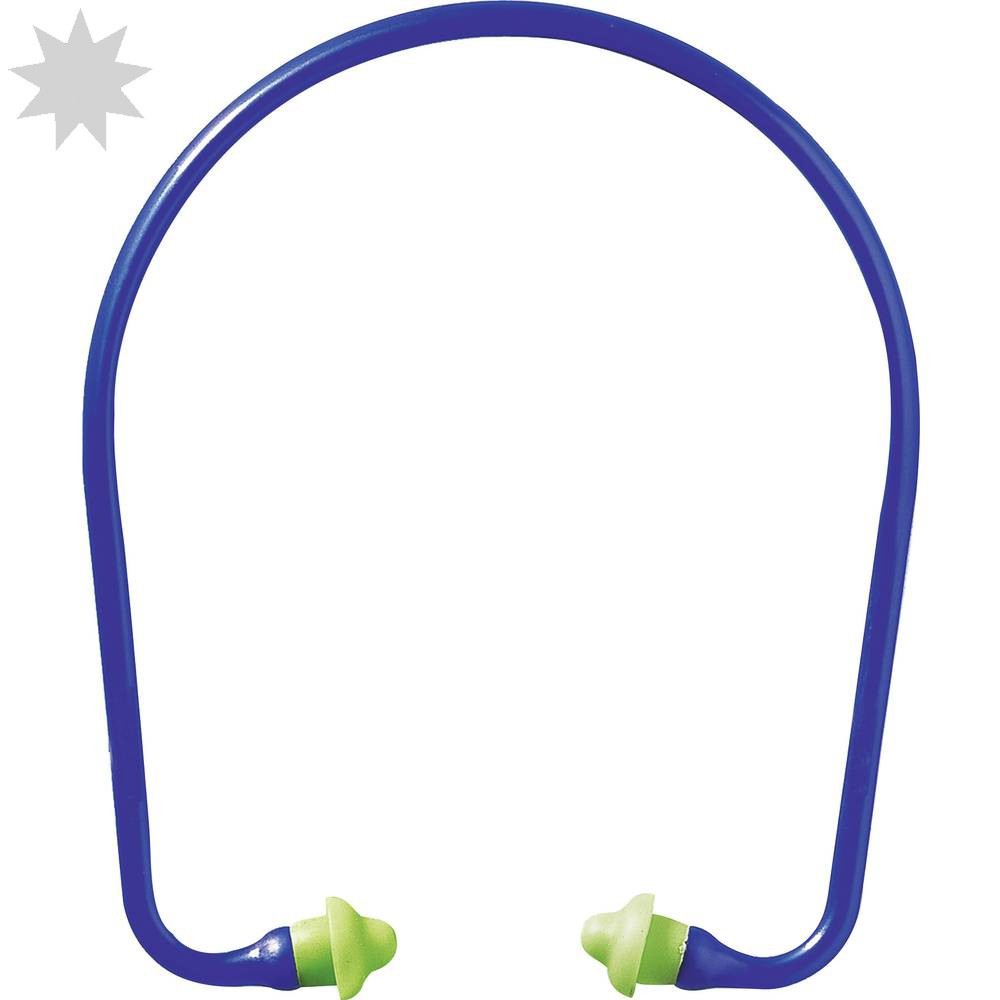 Moldex 6600 Pura-Band Banded Earplugs SNR 22dB (1 Pair)