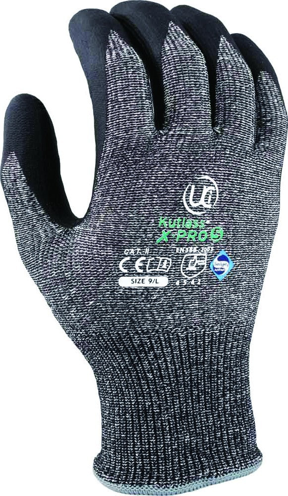 Cut 5 Level Nitrile Foam Coated Glove - GREY