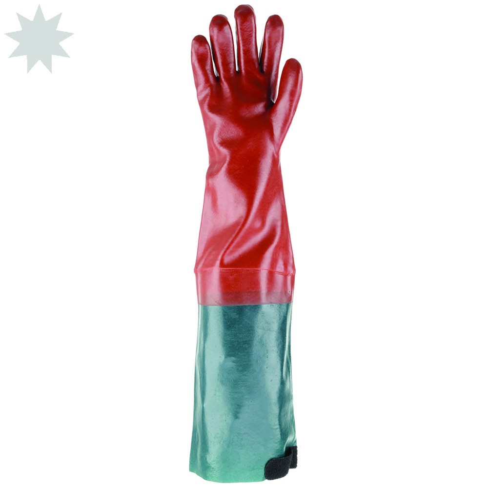 Polyco 3413 EN388: 4.1.2.1 Long John 25inch Fully Coated Glove