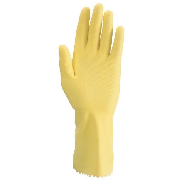 Standard Household Rubber Glove - YELLOW