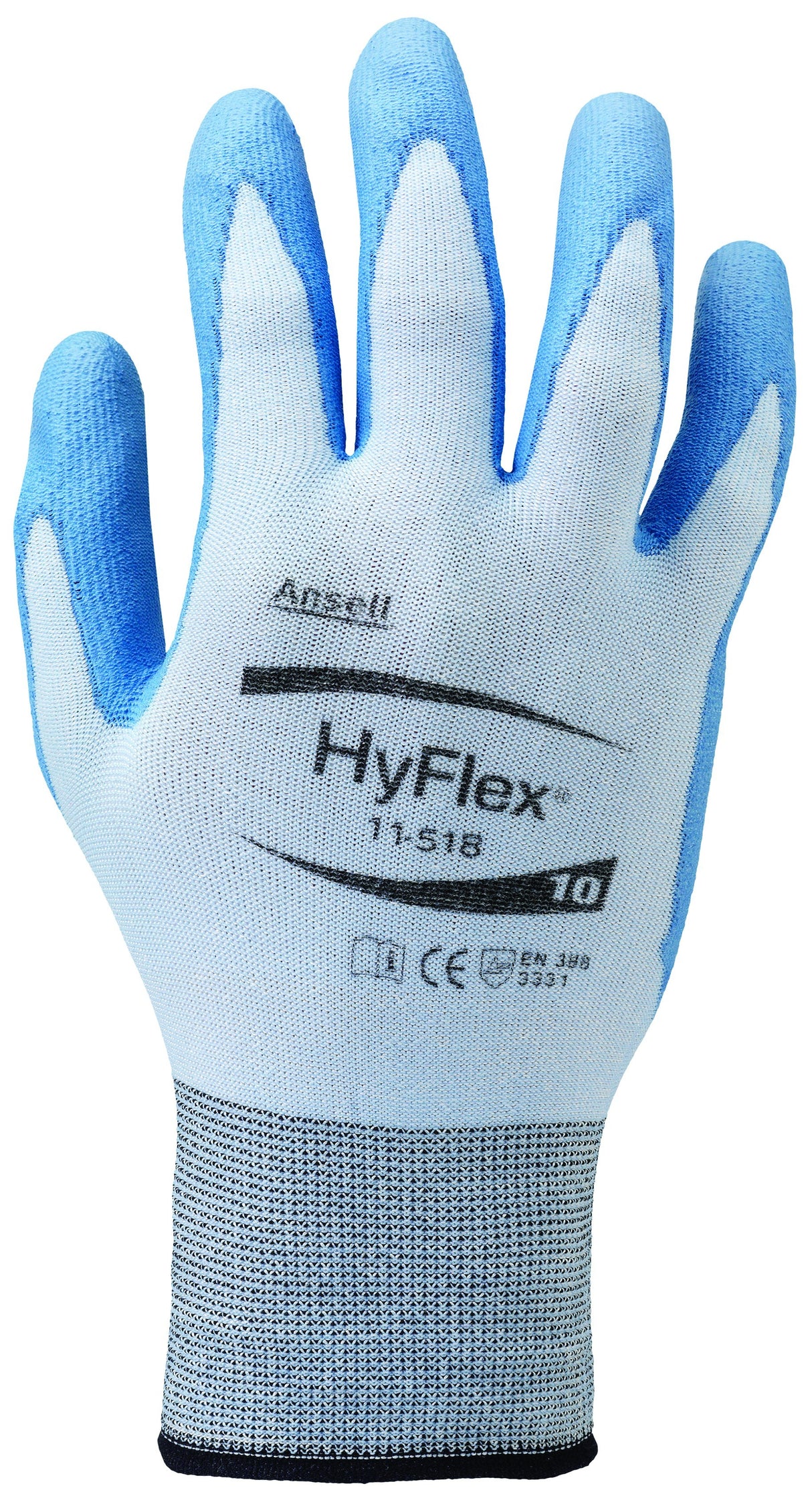 Ansell Hyflex Ultra Light 11-518 Cut 3 Glove - GREY