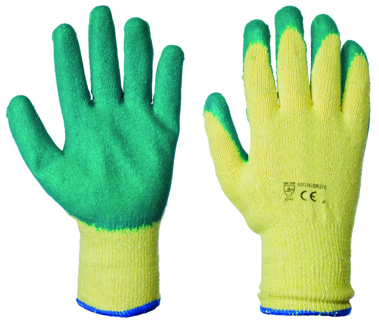 Standard Latex Grip Glove - GREEN