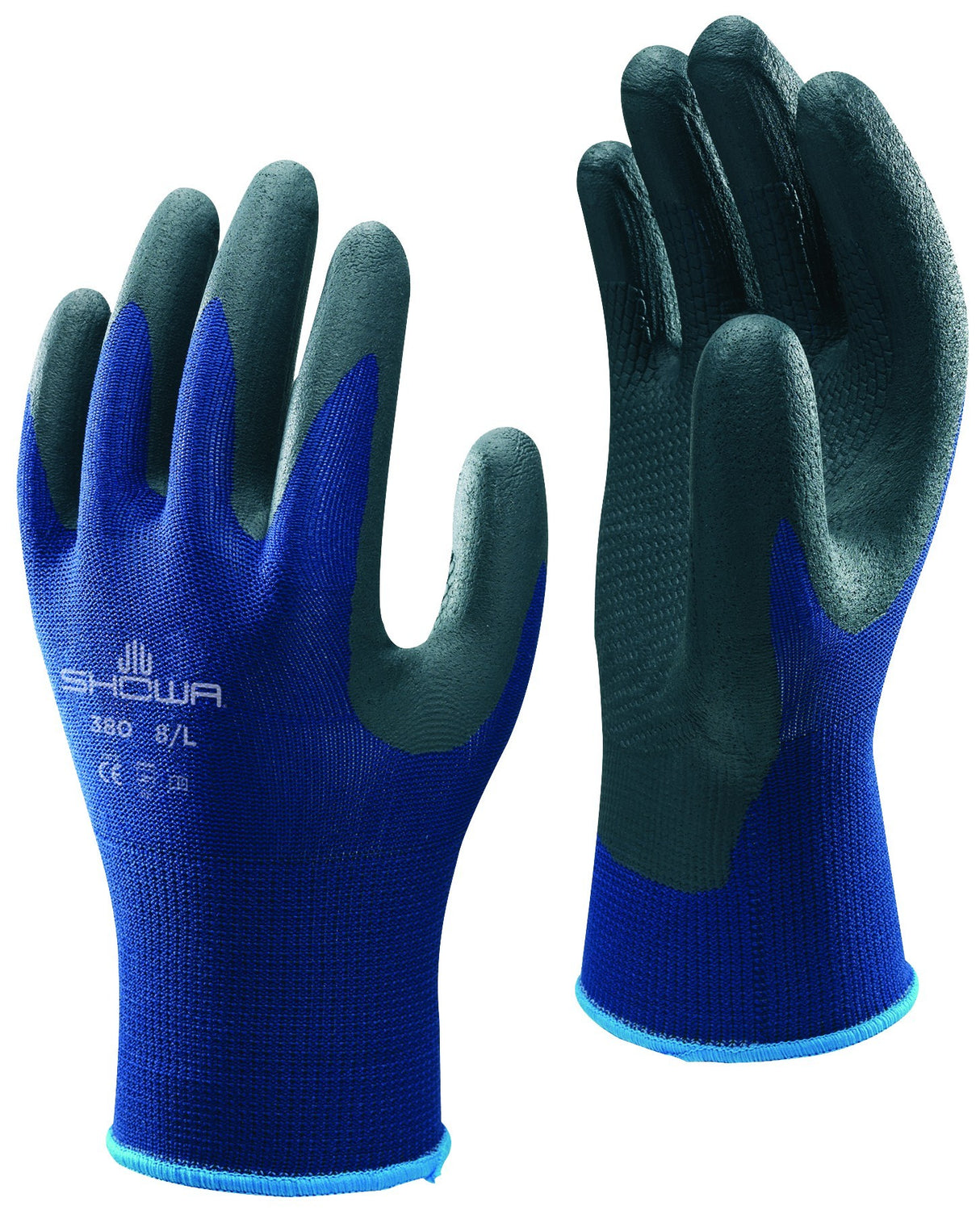Showa 380 Palm Coated SHO3851-SHO3854 Foam Nitrile Glove