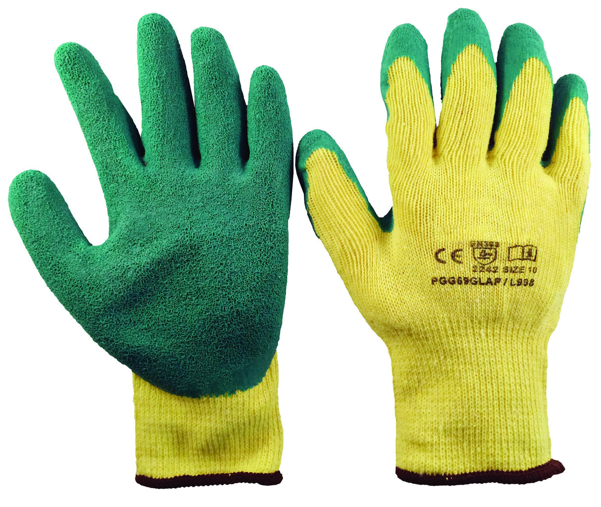 Superior Latex Grip Glove - GREEN