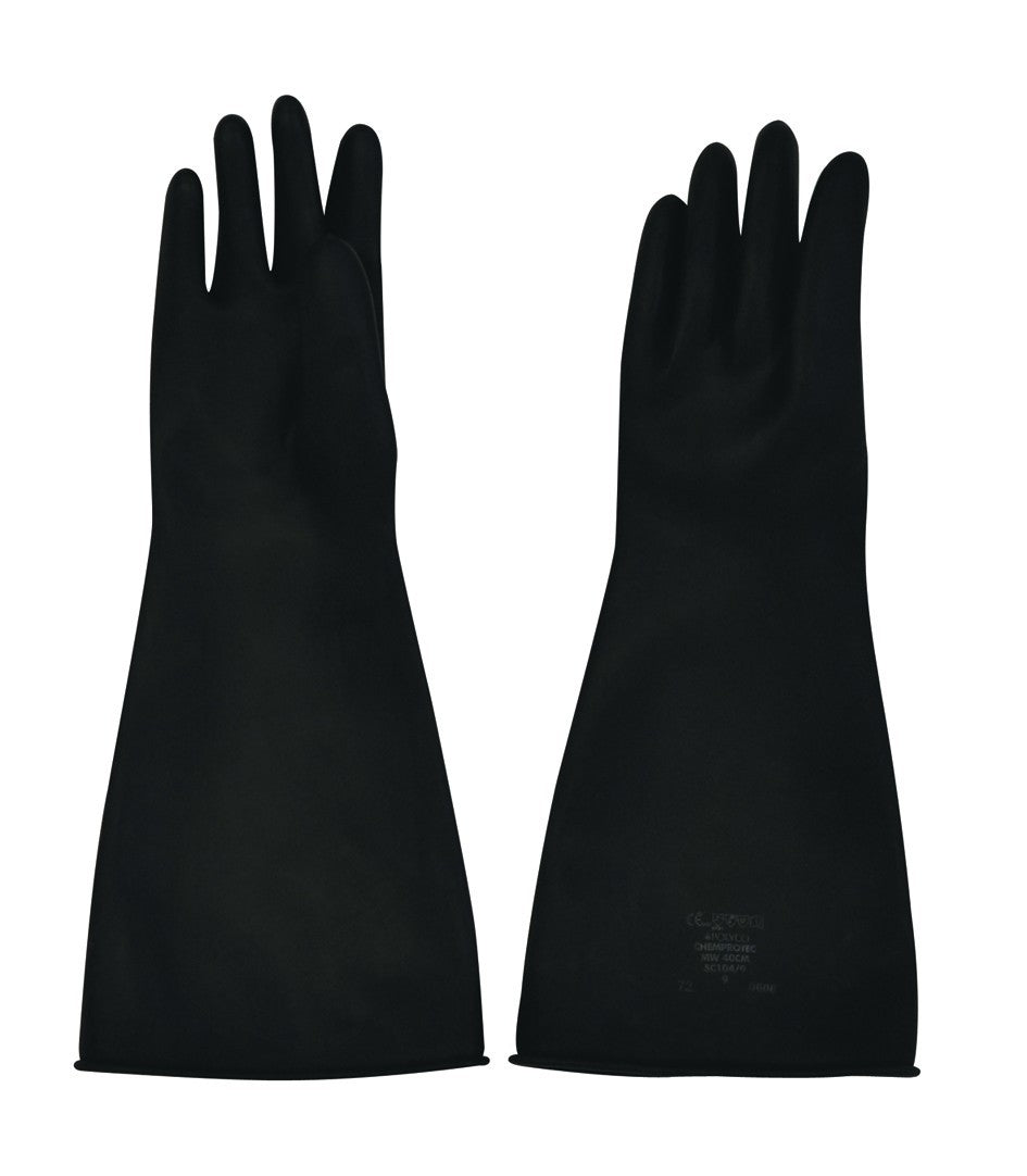 Polyco Chemprotec SC104 17 inch/40cm Rubber Gauntlet