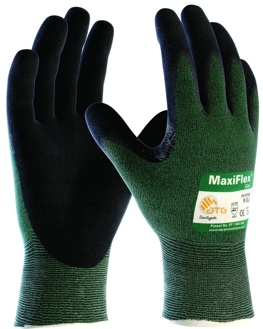 ATG Maxiflex Cut 34-8743 Palm Coated Glove