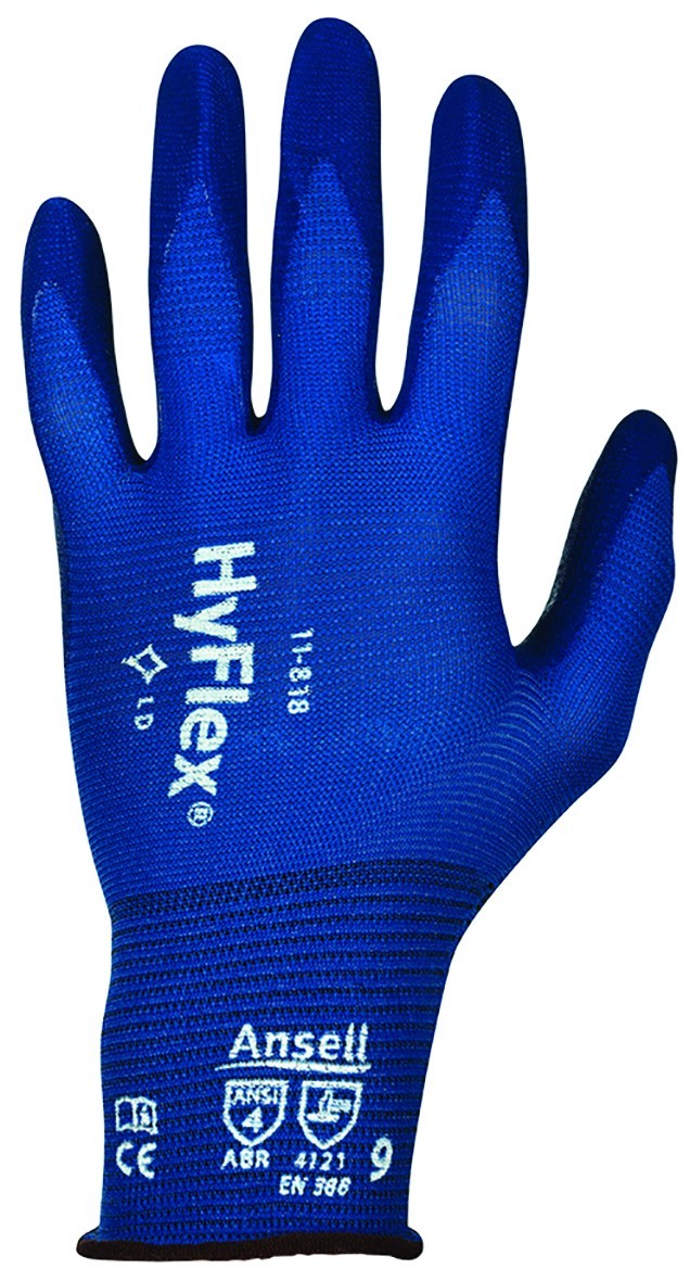 Ansell Hyflex 11-818 Foam Nitrile Glove