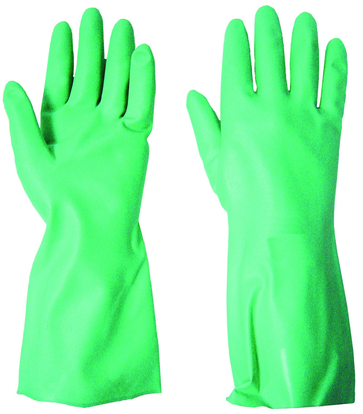 Beeswift NG EN388: 4.X.X.1 Nitrile Gauntlet Flock Lined Glove