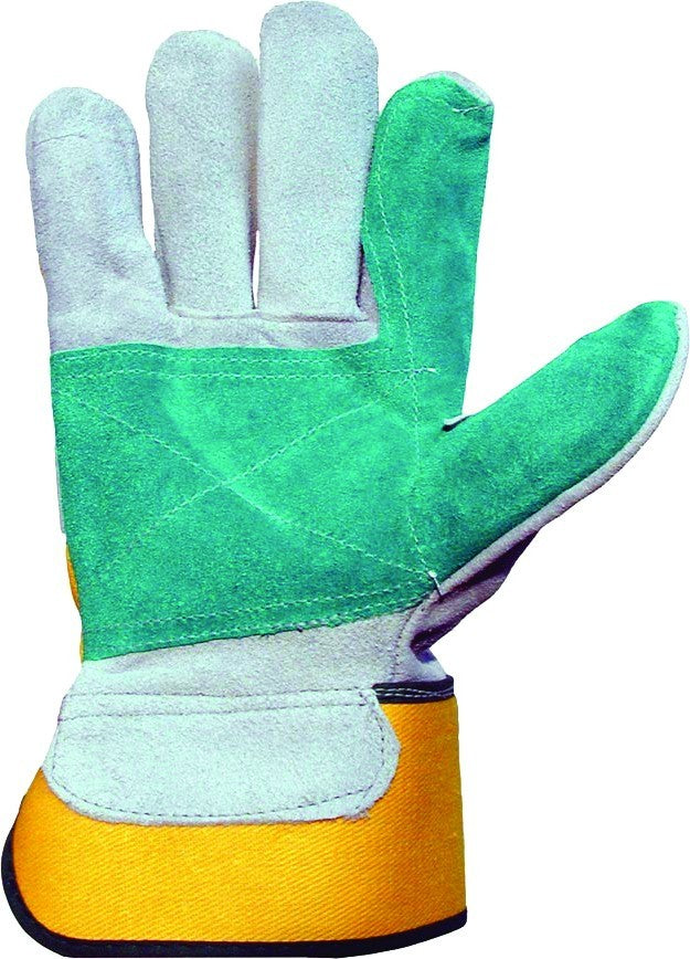 Premium Chrome Rigger Glove - GREY/RED