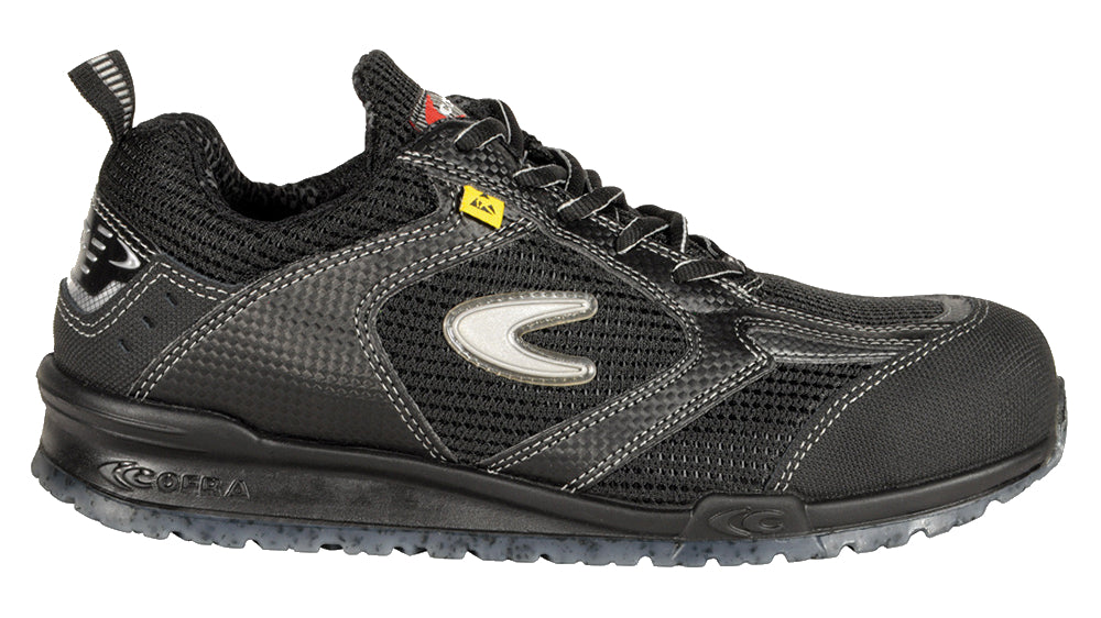 Cofra Kress ESD S1 Safety Trainer - Black