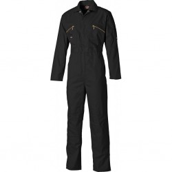 Dickies Redhawk Zip Front Coverall WD4839 - BLACK