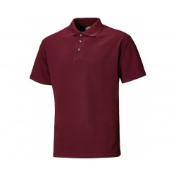 Dickies Short Sleeve Polo Shirt SH21220 - BURGUNDY