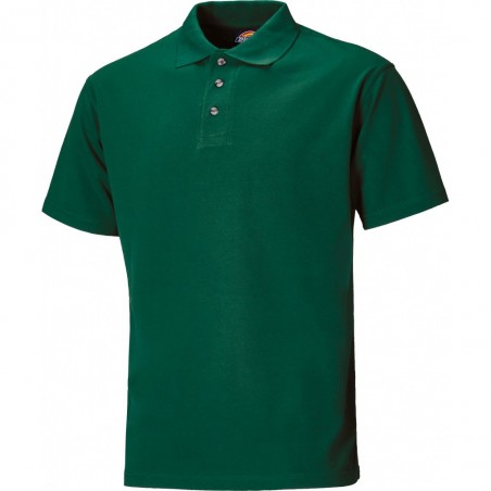 Dickies Short Sleeve Polo Shirt SH21220 - BOTTLE GREEN