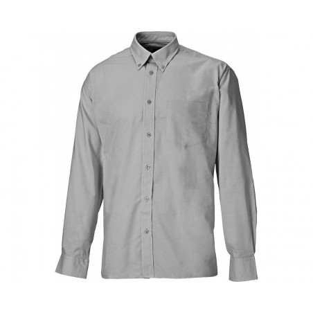 Dickies Oxford Weave Long Sleeve Shirt SH64200 - GREY