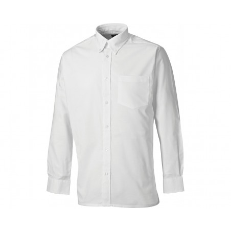 Dickies Oxford Weave Long Sleeve Shirt SH64200 - WHITE