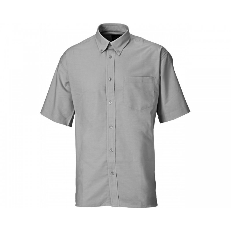 Dickies Oxford Weave Short Sleeve Shirt SH64250 - GREY