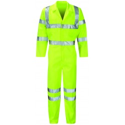 Hi Vis Coverall - YELLOW