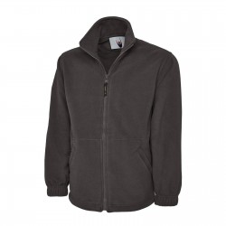 Classic Full Zip Fleece Jacket - CHARCOAL