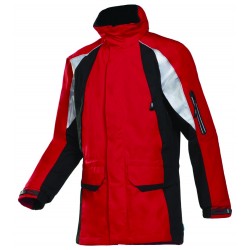 Sioen Thornhill Rain Jacket 608Z - RED/BLACK