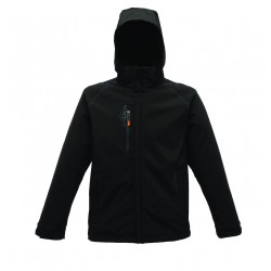 Regatta Repeller Hooded Softshell Jacket TRA660 - BLACK