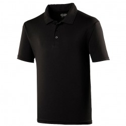 Cool T Wicking Polo Shirt - BLACK
