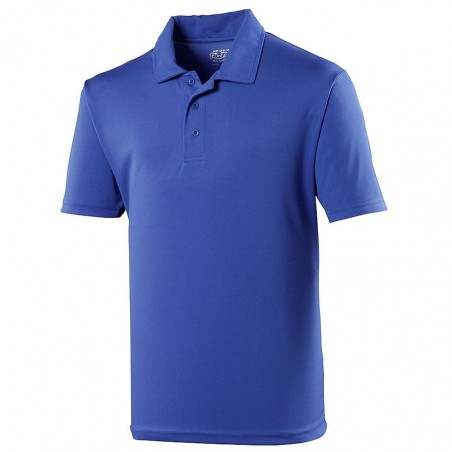 Cool T Wicking Polo Shirt - ROYAL BLUE