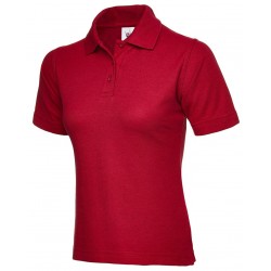 Ladies Classic Polo Shirt - RED