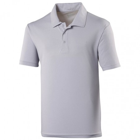 Cool T Wicking Polo Shirt - HEATHER GREY