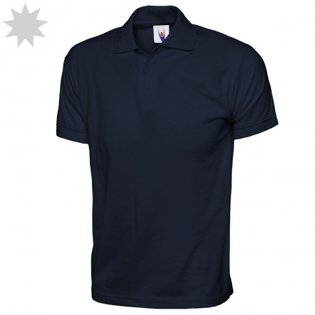 100% Cotton Polo Shirt - NAVY