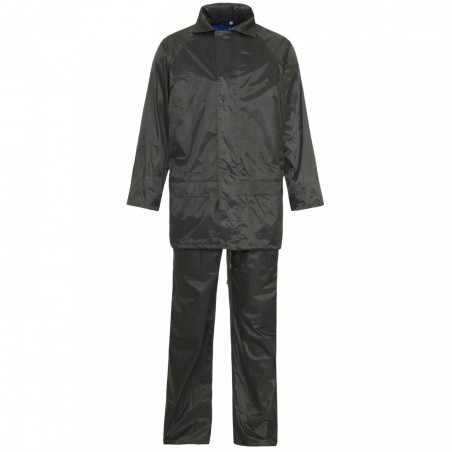 PVC Rain Jacket and Trousers - GREEN