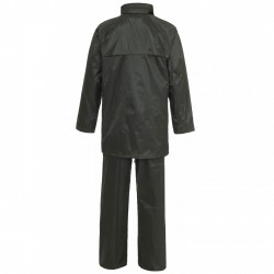 PVC Rain Jacket and Trousers - GREEN