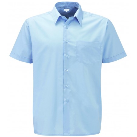 Standard Classic Short Sleeve Shirt - PALE BLUE