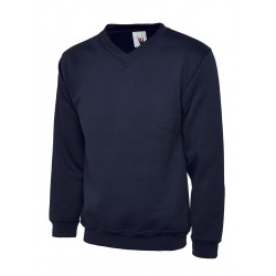 Premium V-Neck Sweatshirt - NAVY
