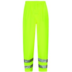 Hi Vis Breathable Overtrousers - YELLOW